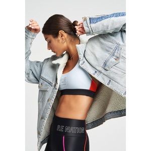 1984 Oversized Reversible Denim Shearling Jacket